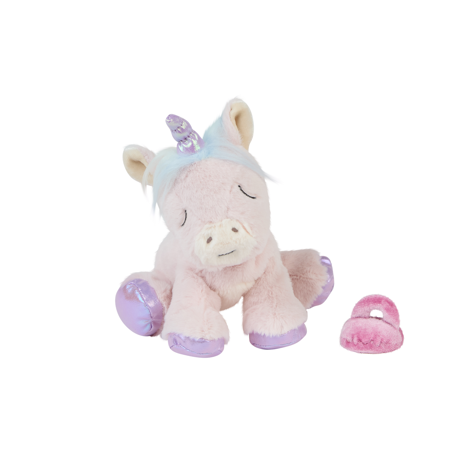 Olli Ella Binky Baby Unicorn Sparkle Pink