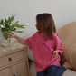 Sśaint Kids No Vacancy Tee Pink