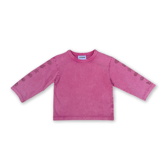 Grown Shelly LS Tee - Floss