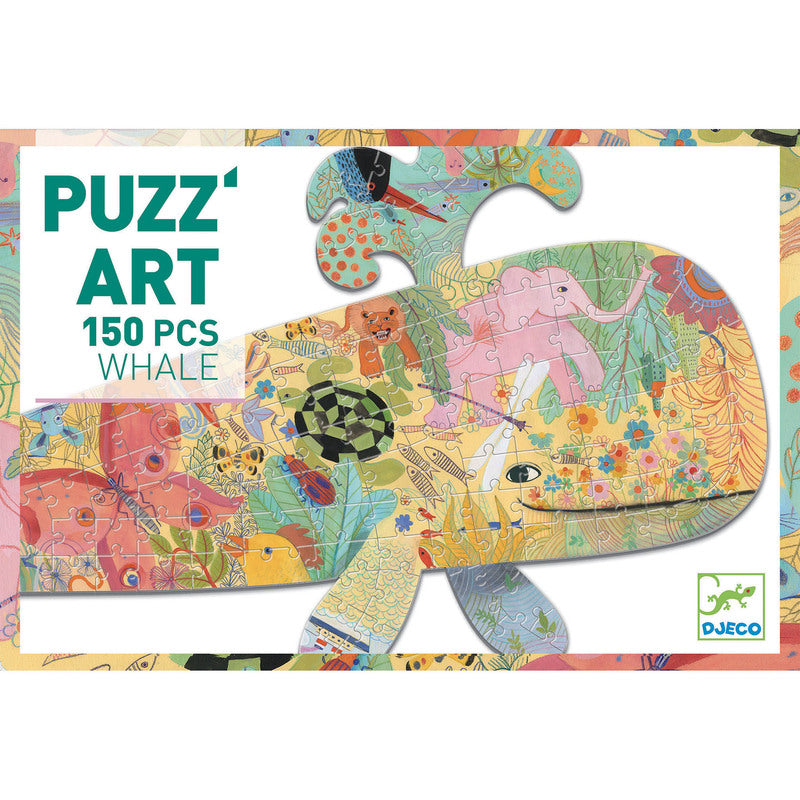 Djeco Whale 150pc Art Puzzle