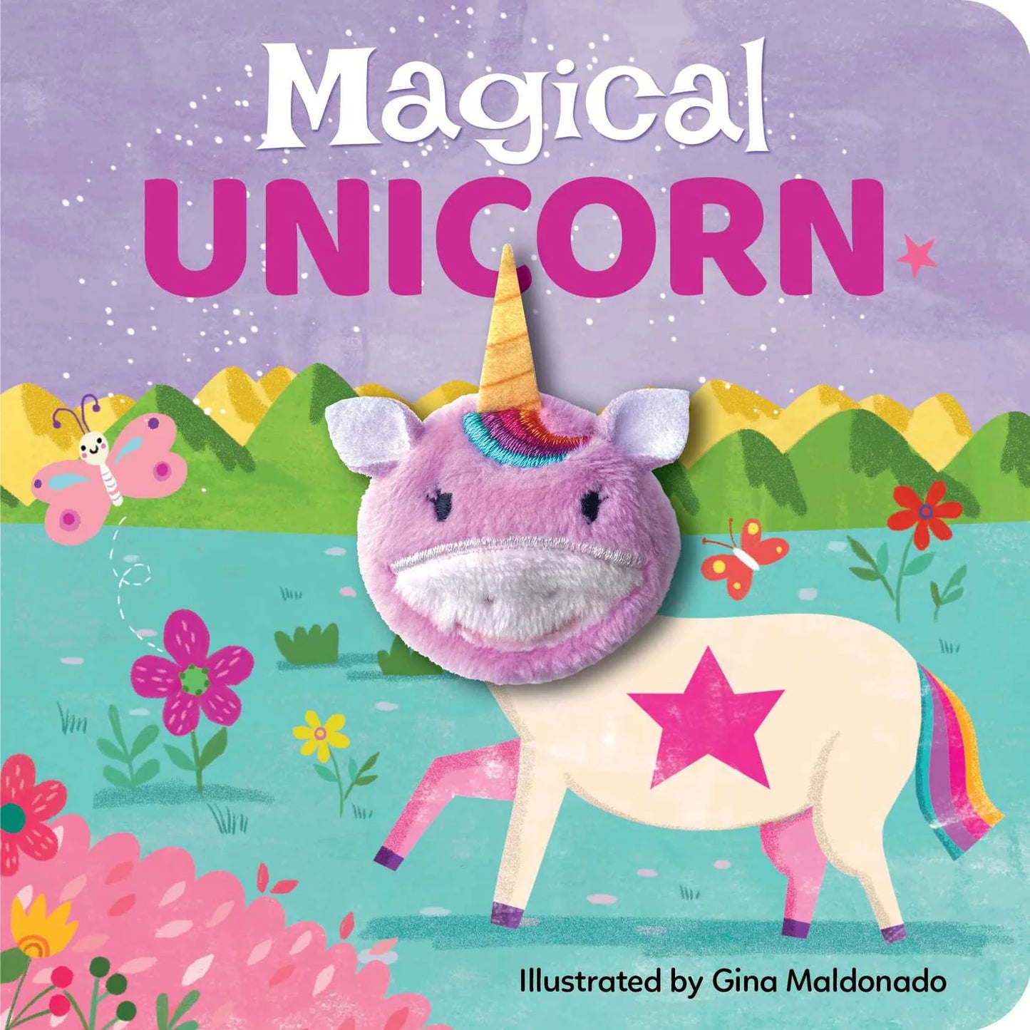 Book Finger Puppet Magical Unicorn