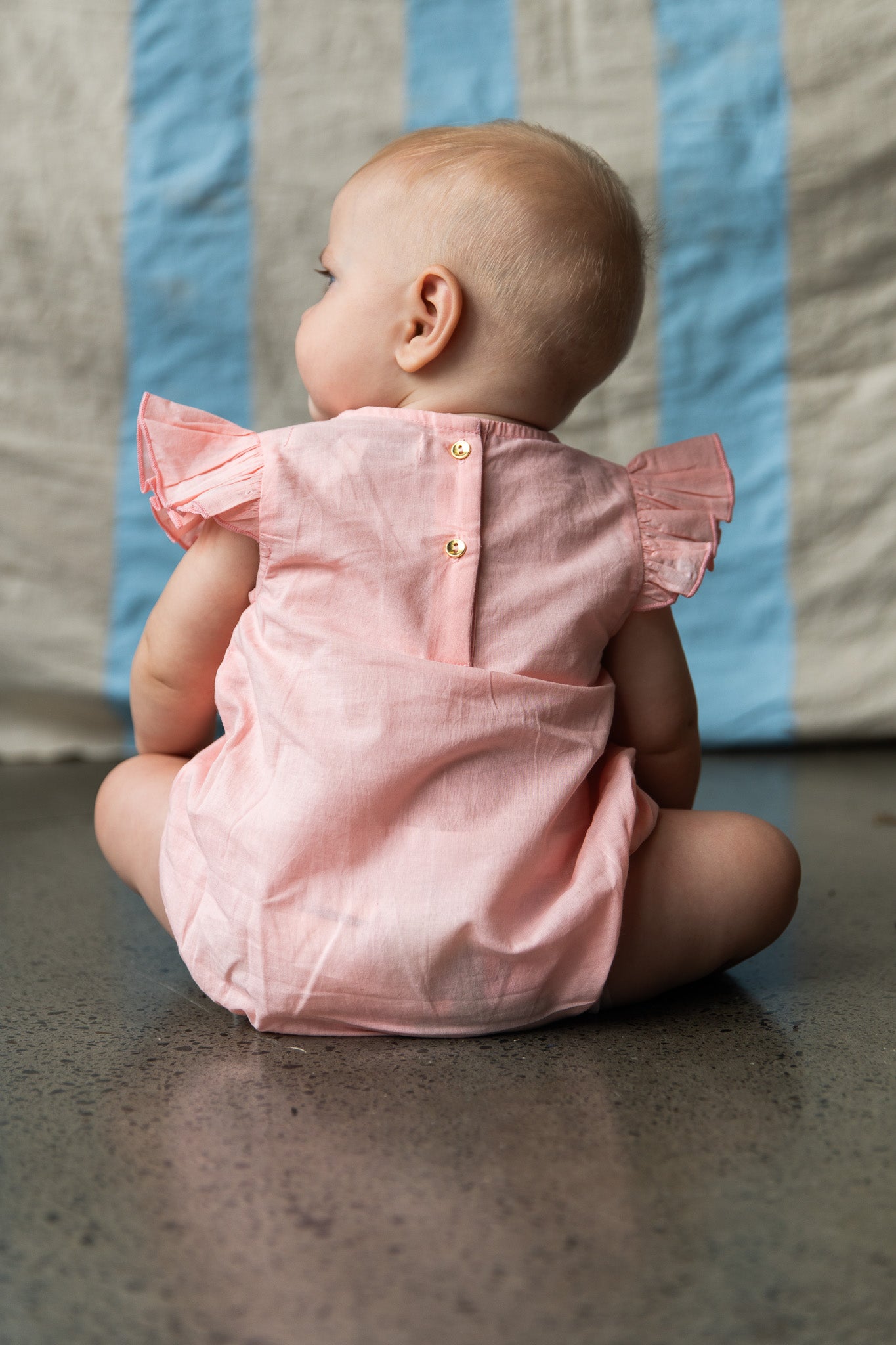 Pearson & Pearson Yasmin Romper Pink Coral