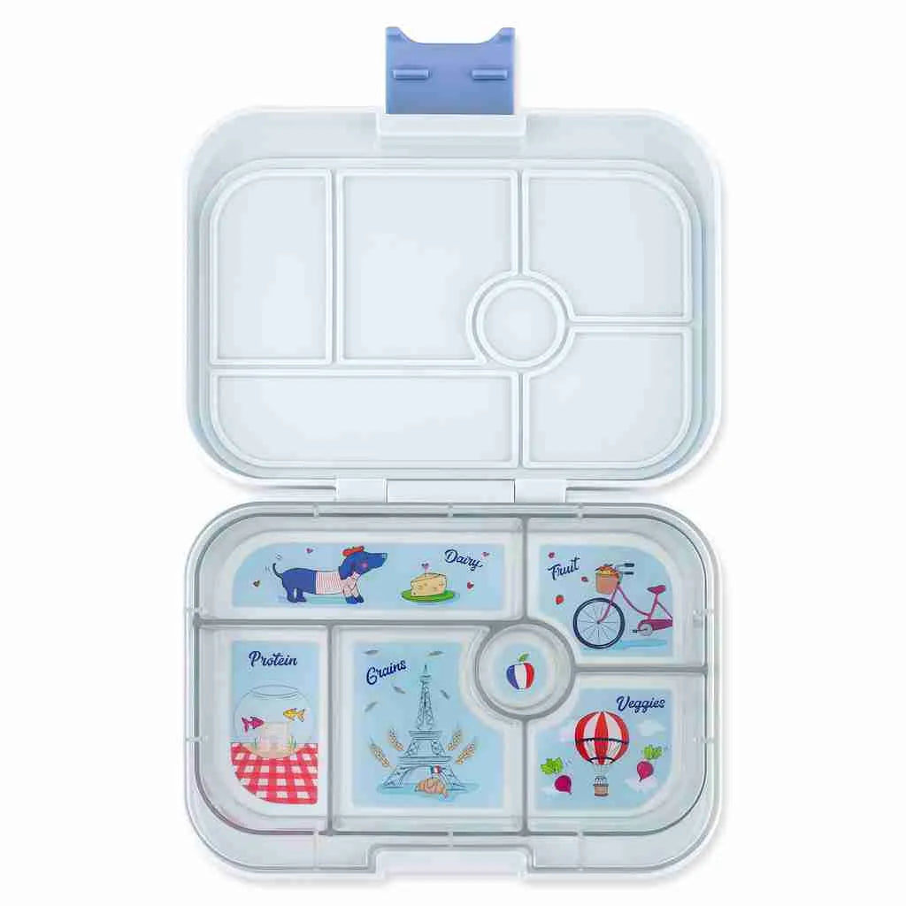 Yumbox 6 Compartment Original Haze Grey Paris