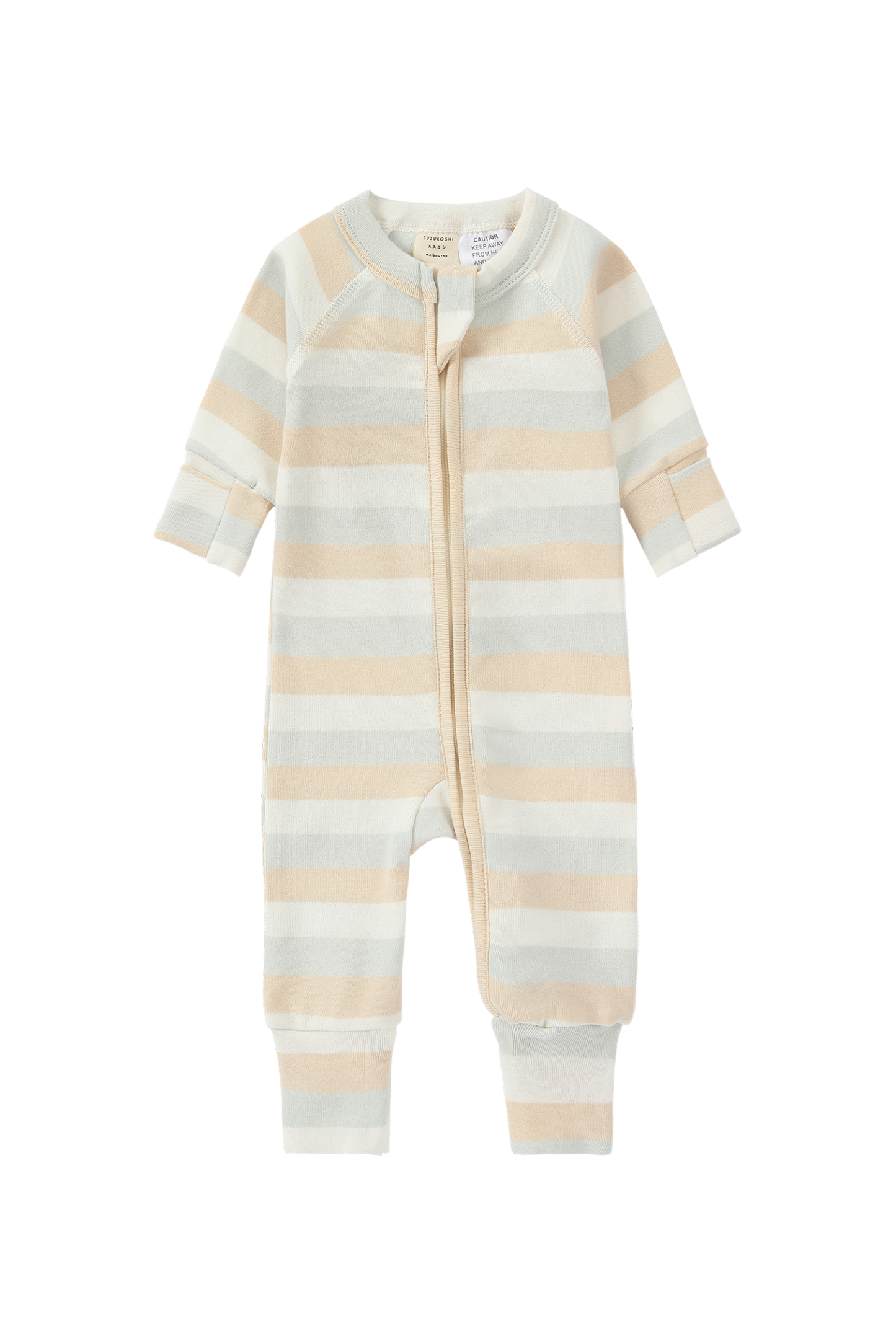 Susukoshi Zip Growsuit Long Sleeve Beach Days