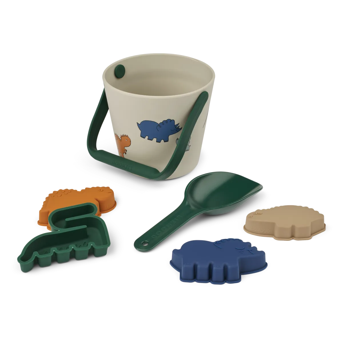 Liewood Gilma Dino Beach Set Dinosaurs / Mist