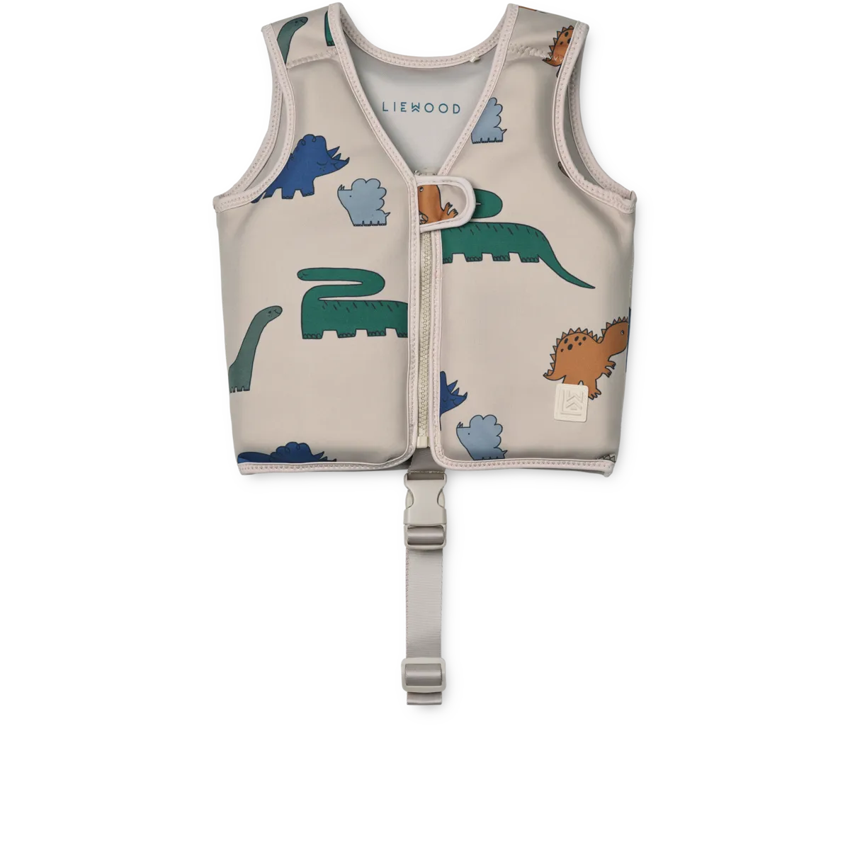 Liewood Dove Swim Vest Dinosaurs / Mist