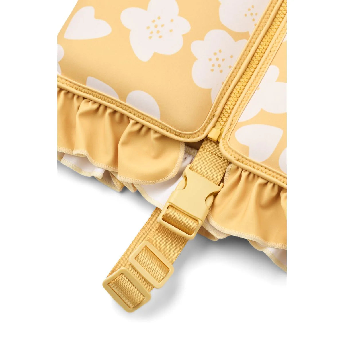 Liewood Dove Swim Vest W Frill  Flower / Lemon