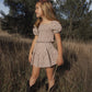 Rylee + Cru Tiered Mini Skirt Primrose