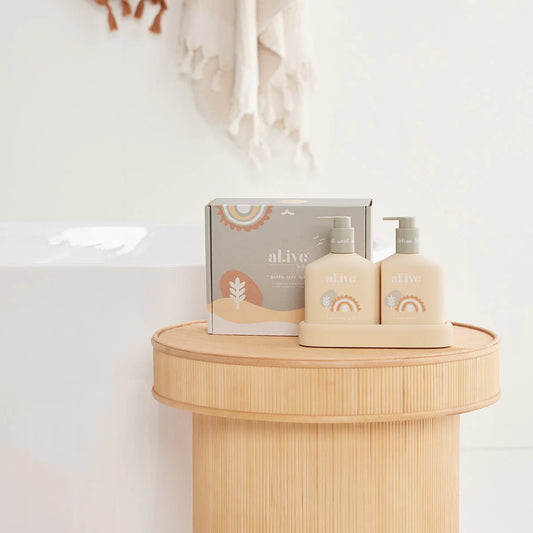 Al.ive Body Baby Duo Hair/Body Wash & Lotion Gentle Pear