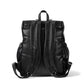 OiOi Faux Leather Backpack Black