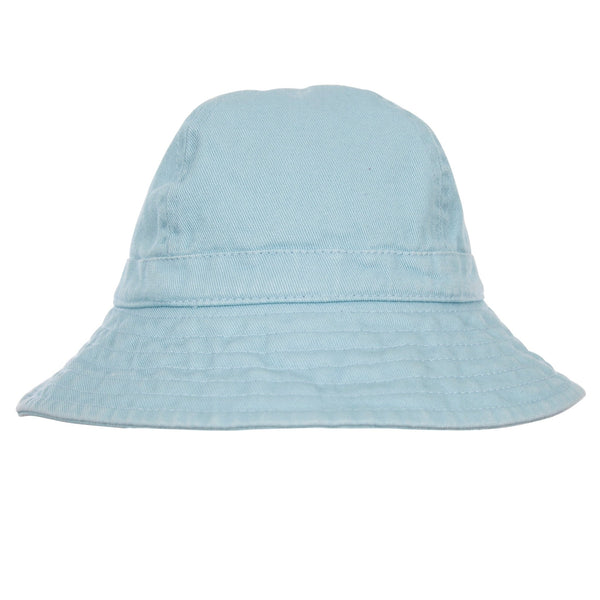Acorn Blue Wide Brim Infant Hat
