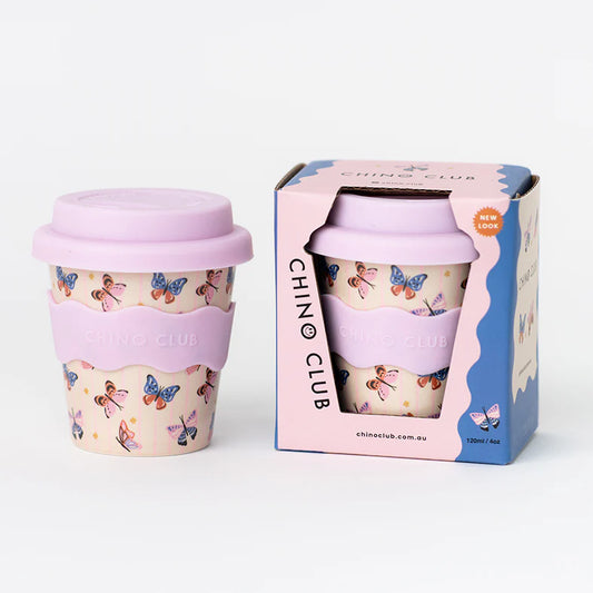 Chino Club Babychino Cup 4oz Butterfly