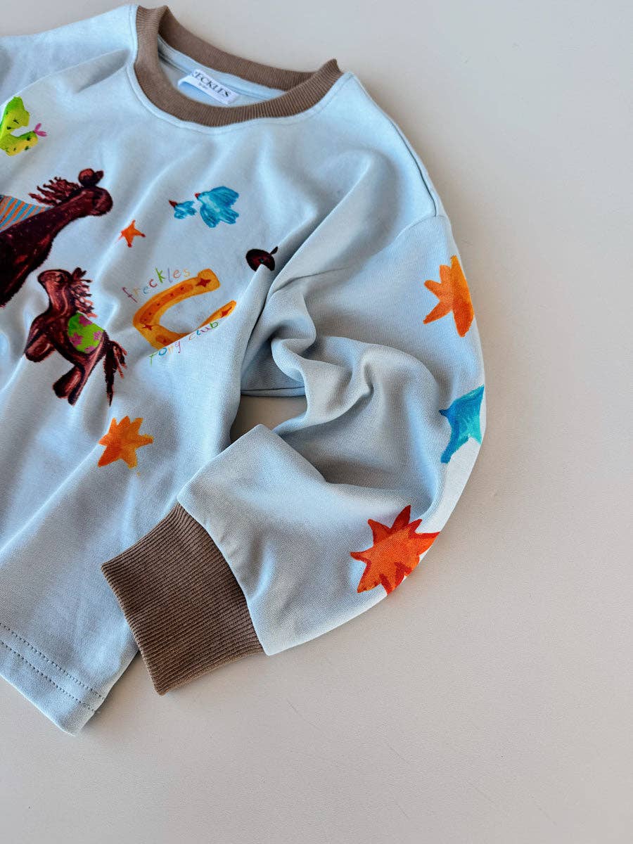 Freckles The Label Pony Club LS Tee Dove