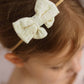 Mrs Ertha Little Bow Headband Petite Petals