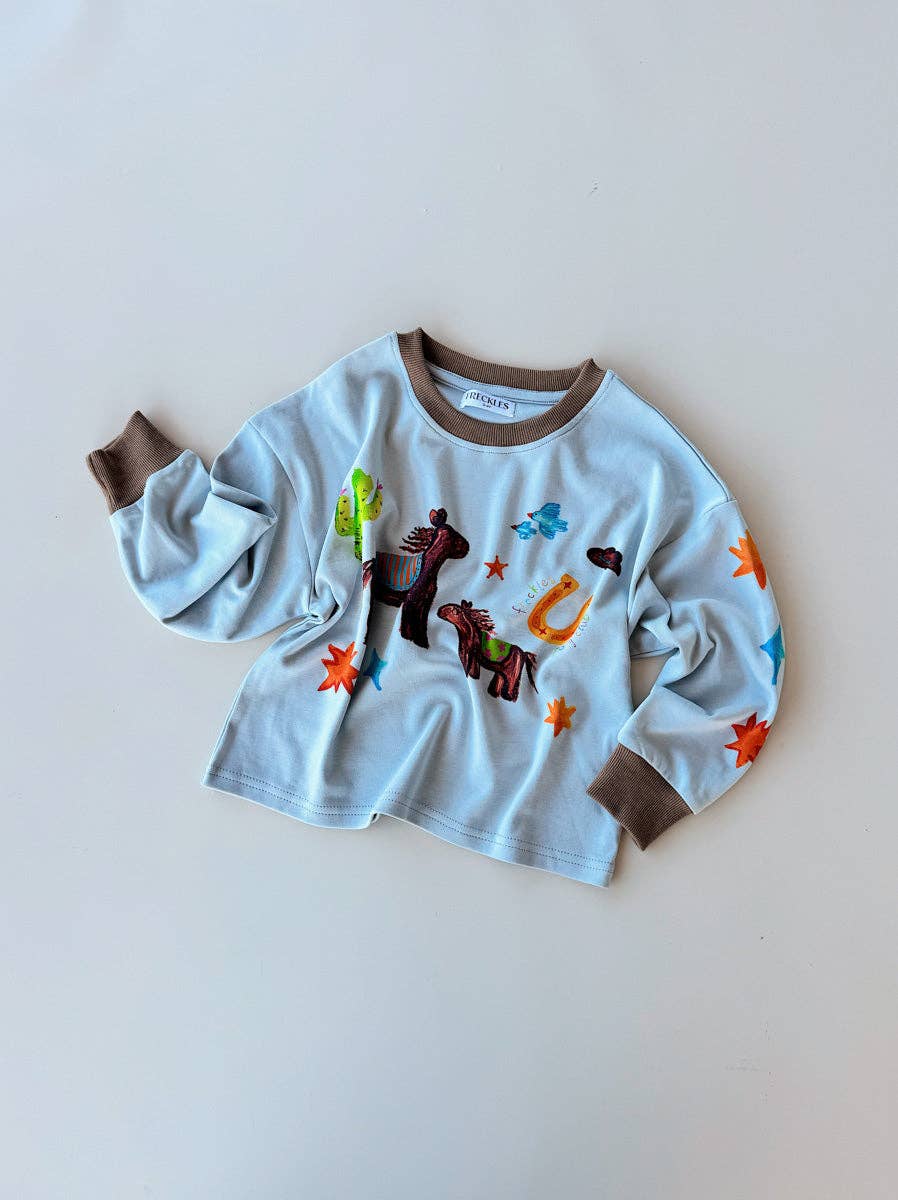 Freckles The Label Pony Club LS Tee Dove