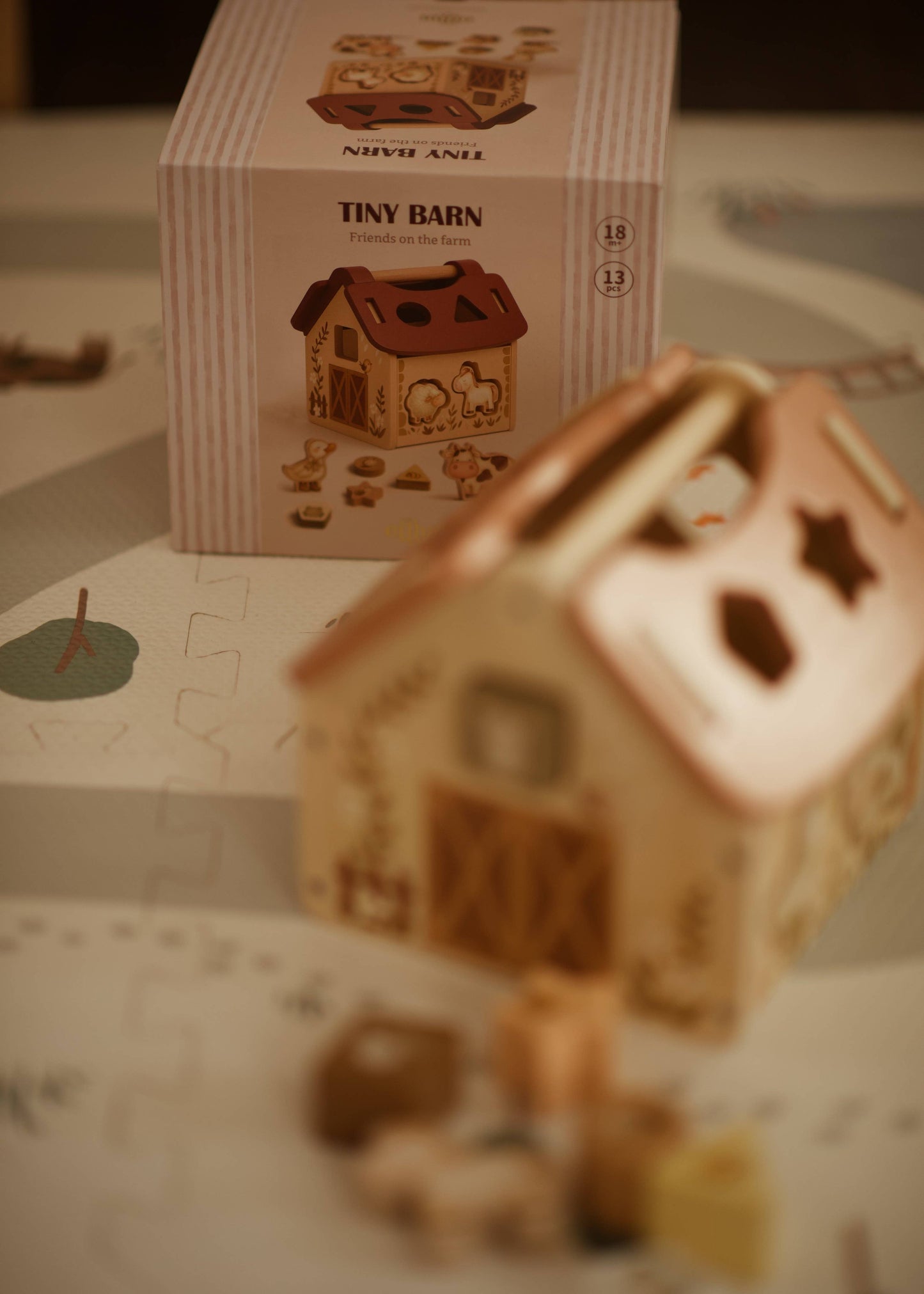 Mrs Ertha Tiny Barn Educational Puzzle