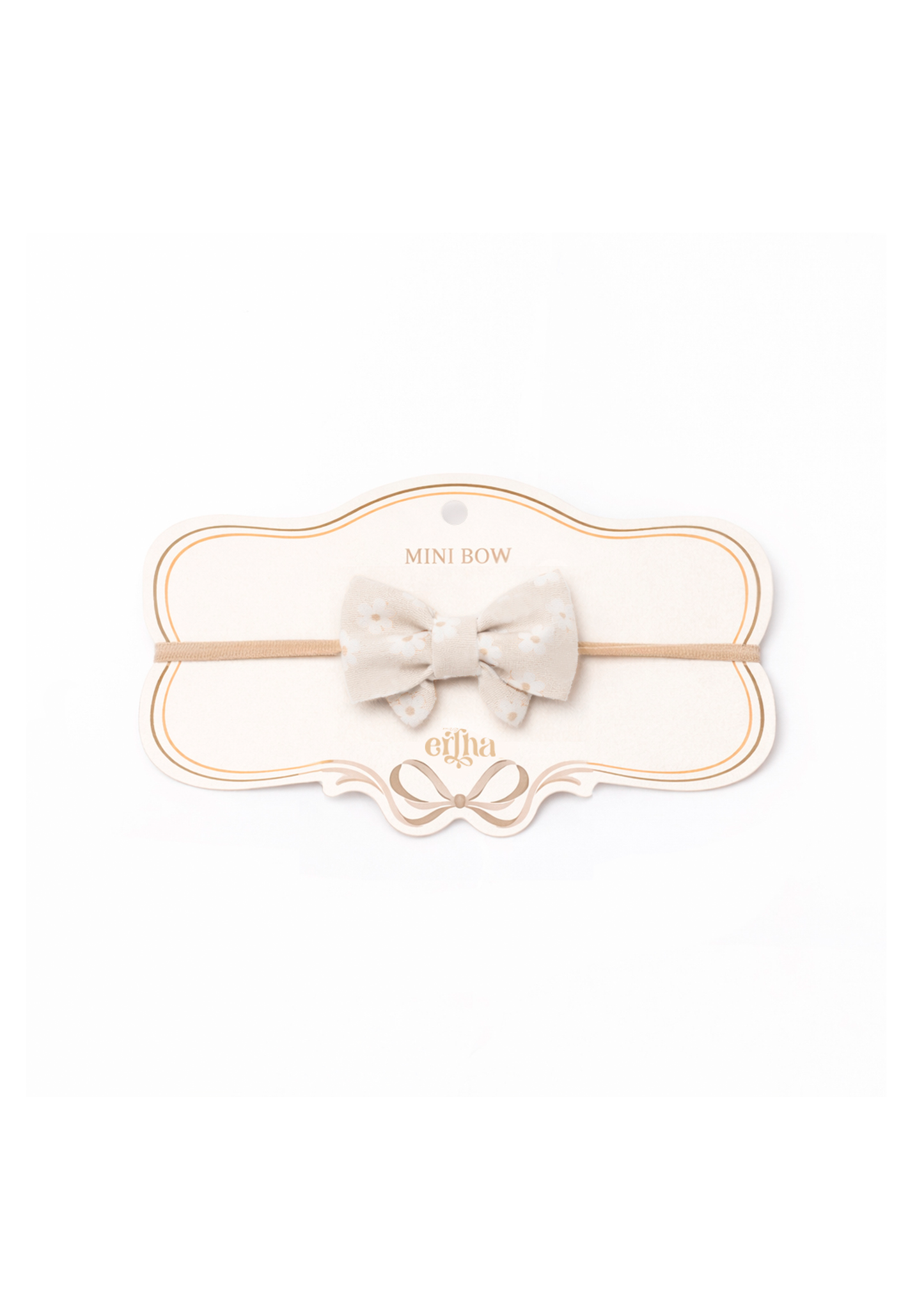 Mrs Ertha Little Bow Headband Petite Petals
