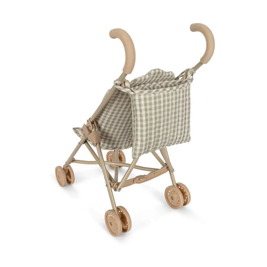 Konges Sløjd Doll Stroller Tea Check