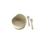 Golden Child 3 Piece Silicone Feeding Set - Matcha