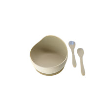 Golden Child 3 Piece Silicone Feeding Set - Matcha