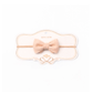 Mrs Ertha Little Bow Headband - Soft Blush