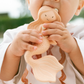 Winnie Parkes Maeve the Mermaid Natural Rubber Teether