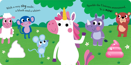 Book with Squishy Is That Unicorn Poo?