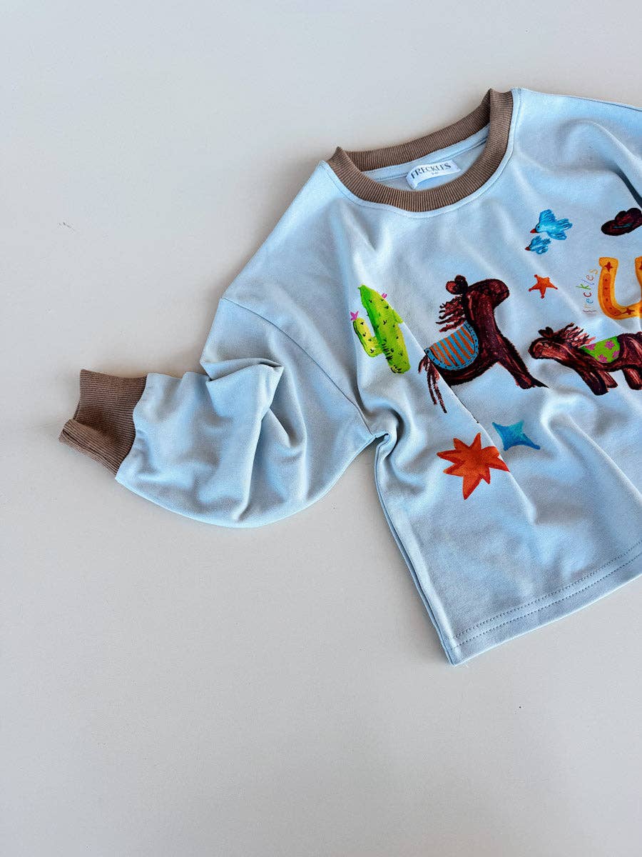 Freckles The Label Pony Club LS Tee Dove