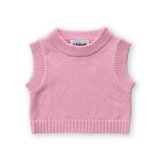 Grown Knitted Vest Blossom