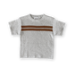 Grown Organic Twin Striped Ribbed Knit Tee