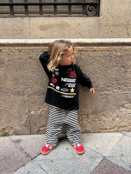 Sśaint Kids Signature Moto Tee Black