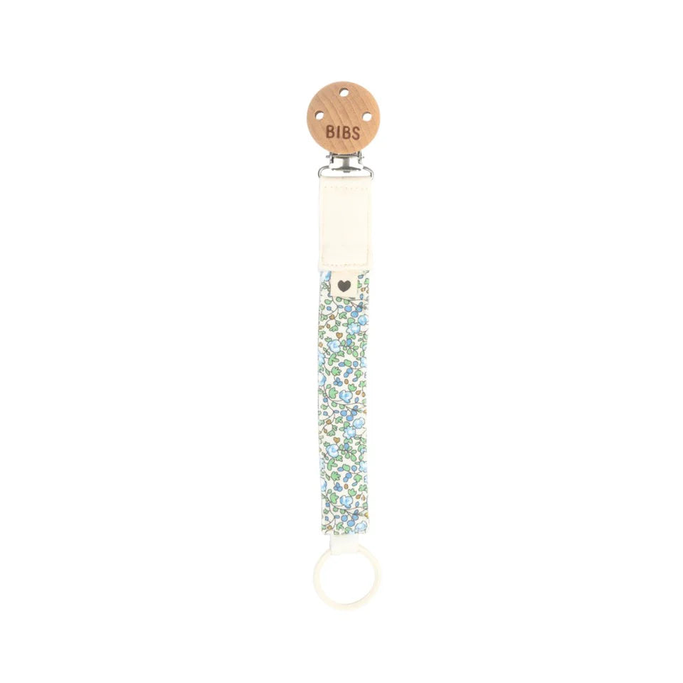 BIBS Liberty Pacifier Clip Eloise Ivory