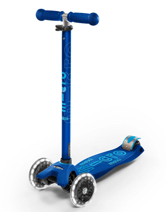 Micro Scooters Maxi Deluxe LED Navy Blue