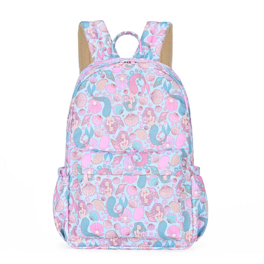 Kinnder Junior Kindy/School Backpack Mermaid Aqua