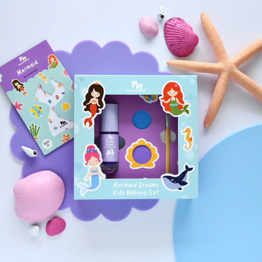 No Nasties Mermaid Dreams Kids Makeup Gift Set