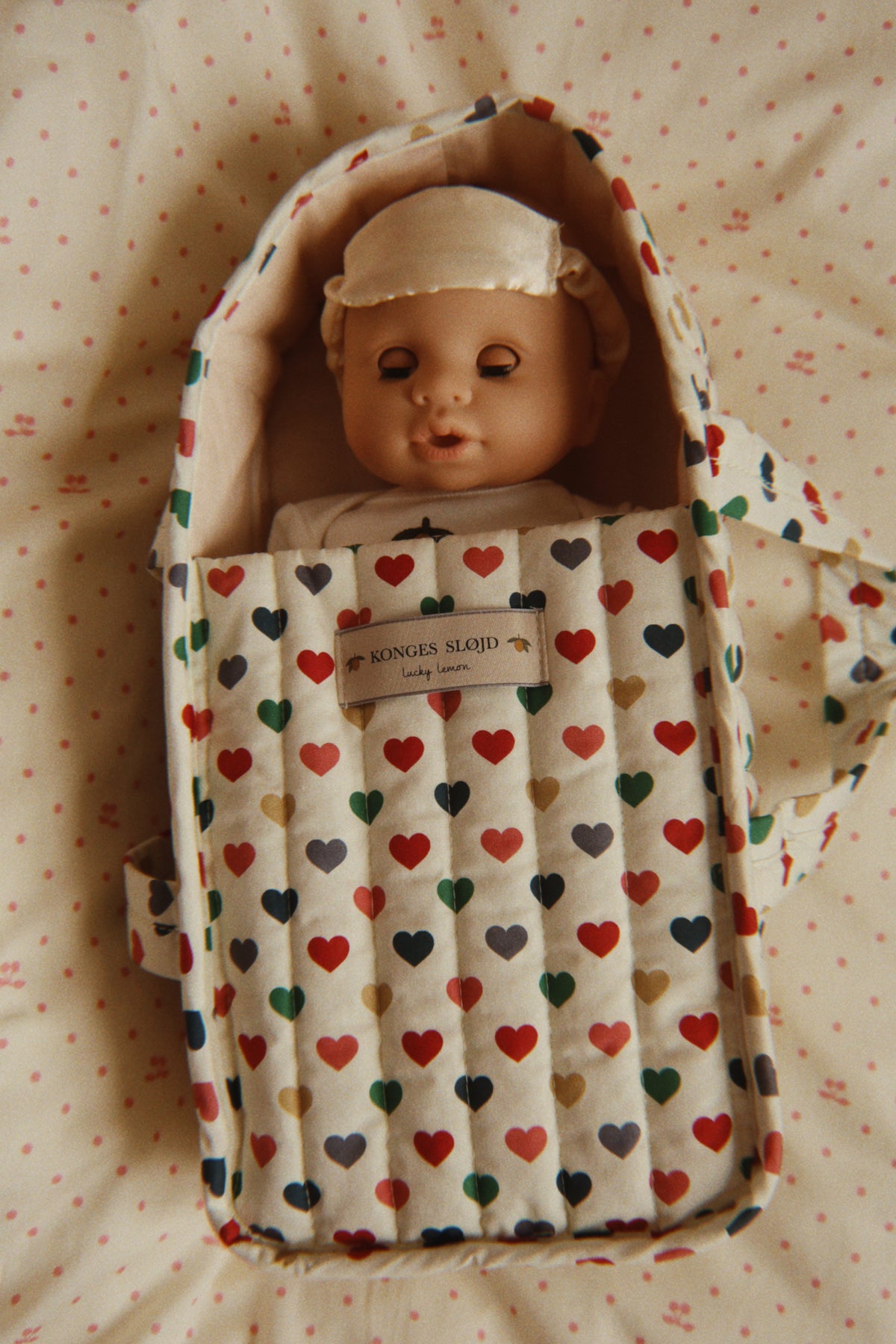 Konges Sløjd Lola Baby Doll Set Coeur Coloré