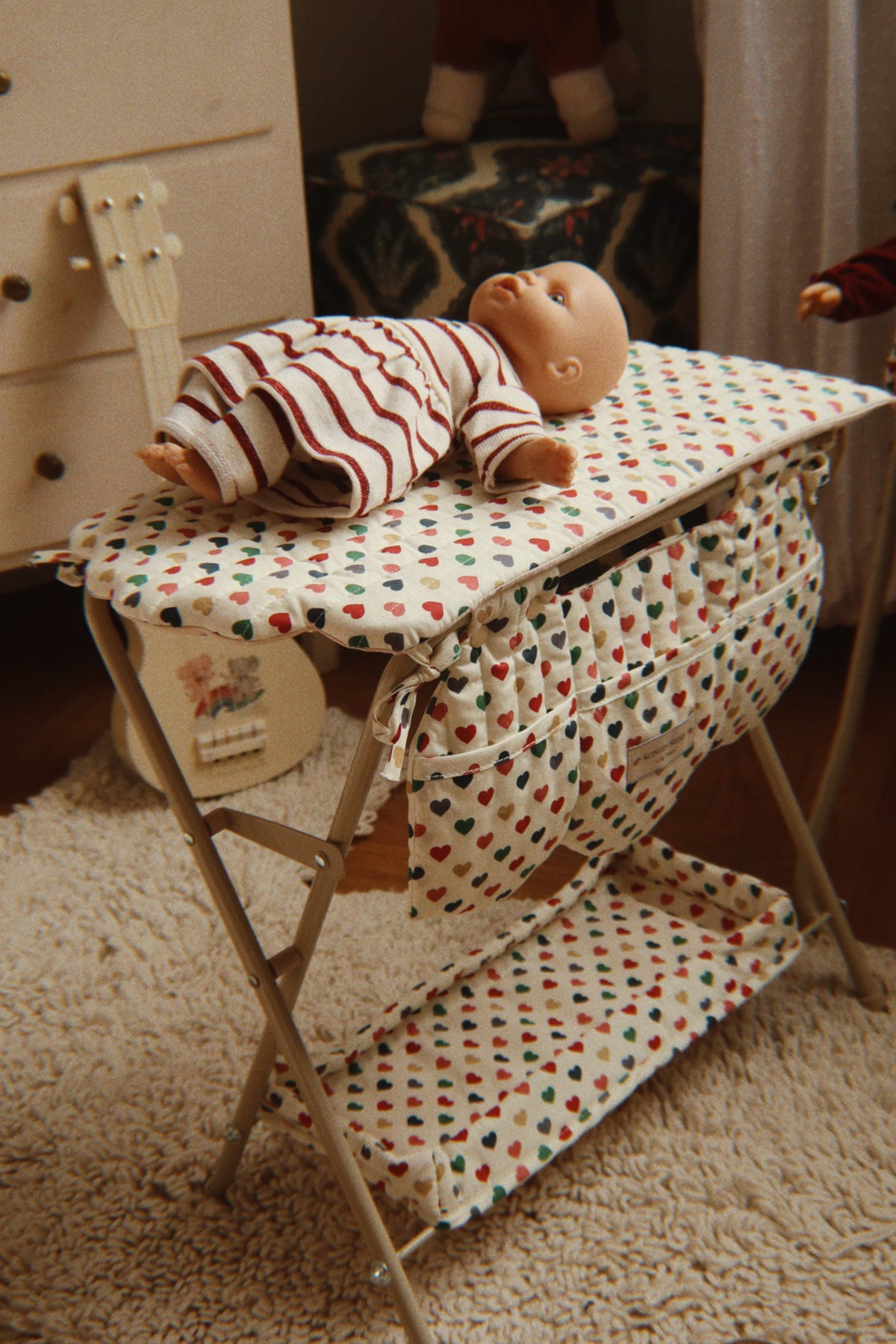 Konges Sløjd Doll Changing Table Coeur Coloré