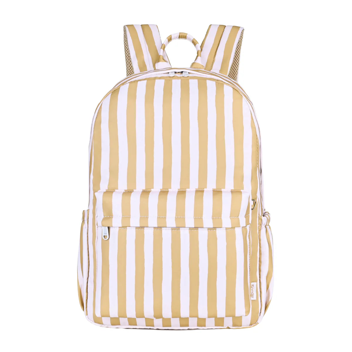 Kinnder Junior Kindy/School Backpack Mustard Stripe