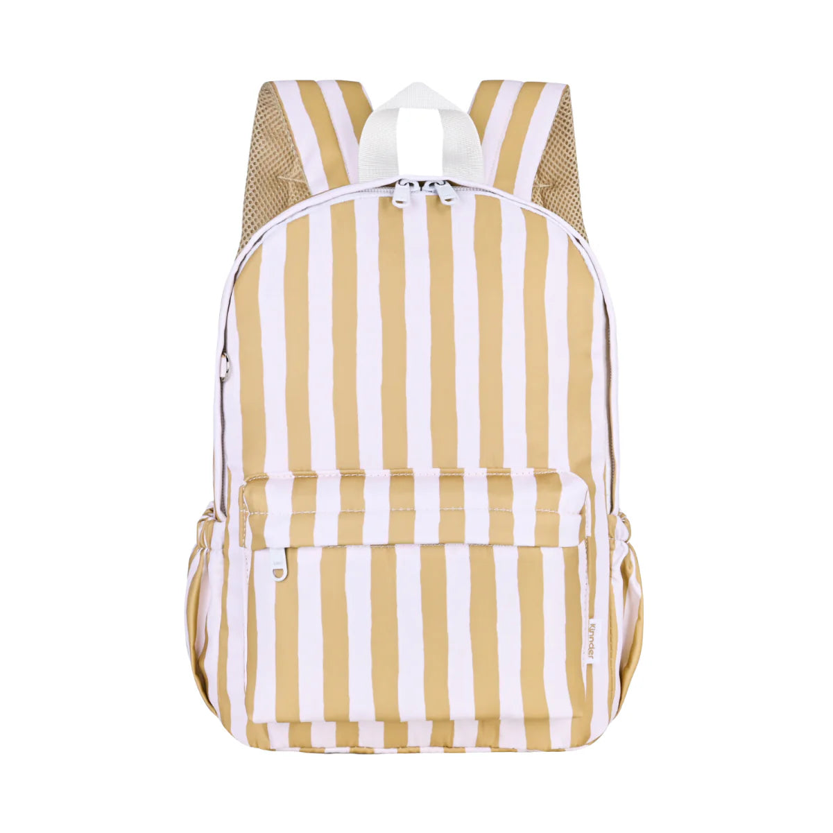 Kinnder Mini Toddler/Daycare Backpack Mustard Stripe