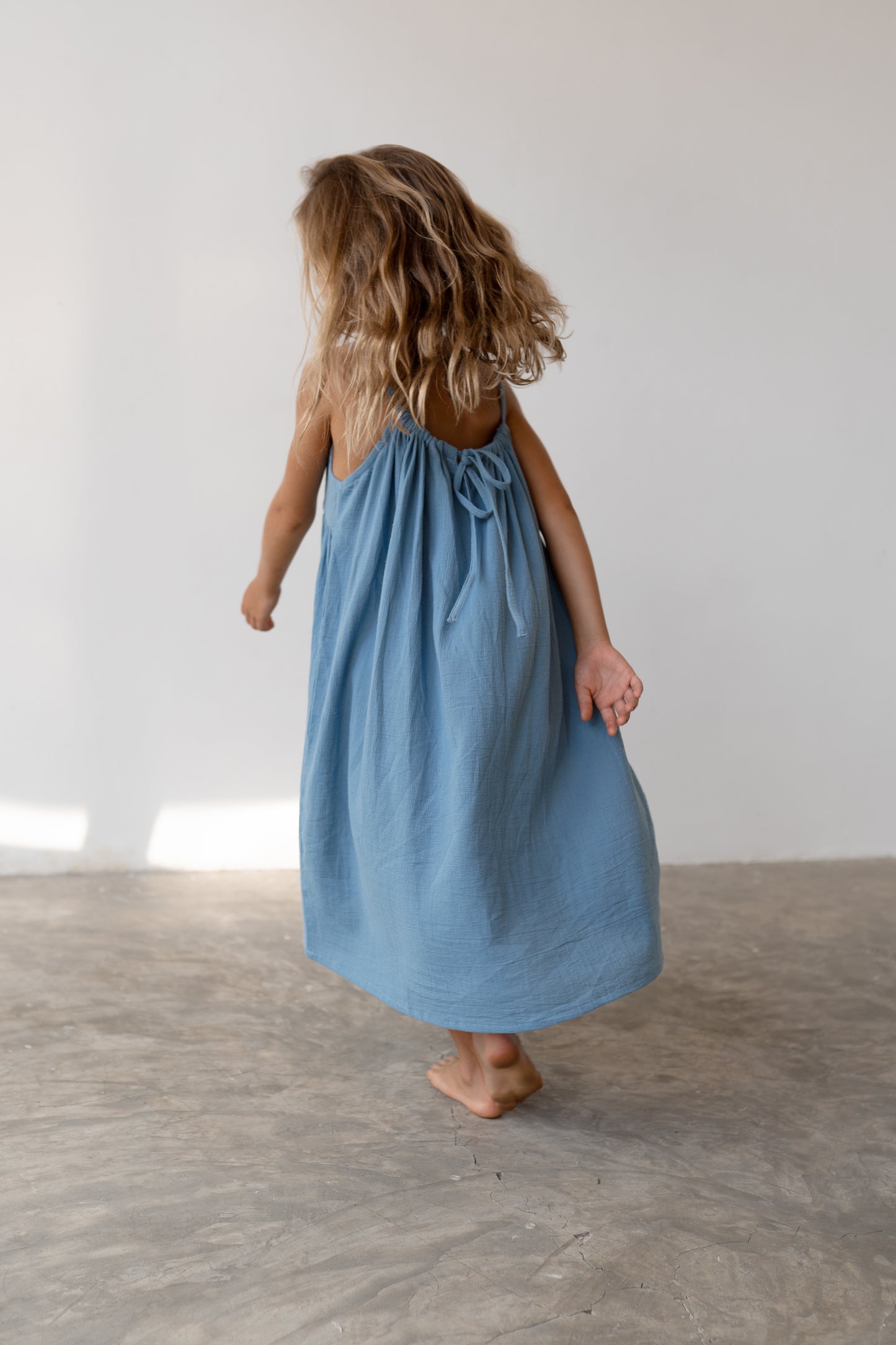 Illoura The Label Field Dress Cornflower