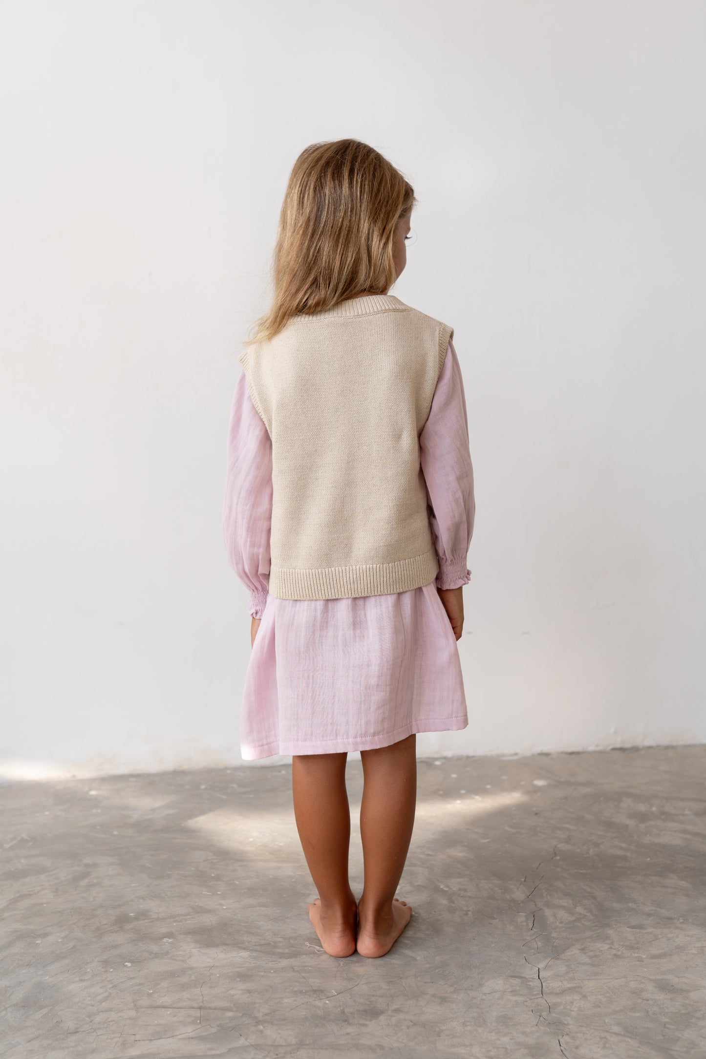 Illoura The Label Knit Vest Natural