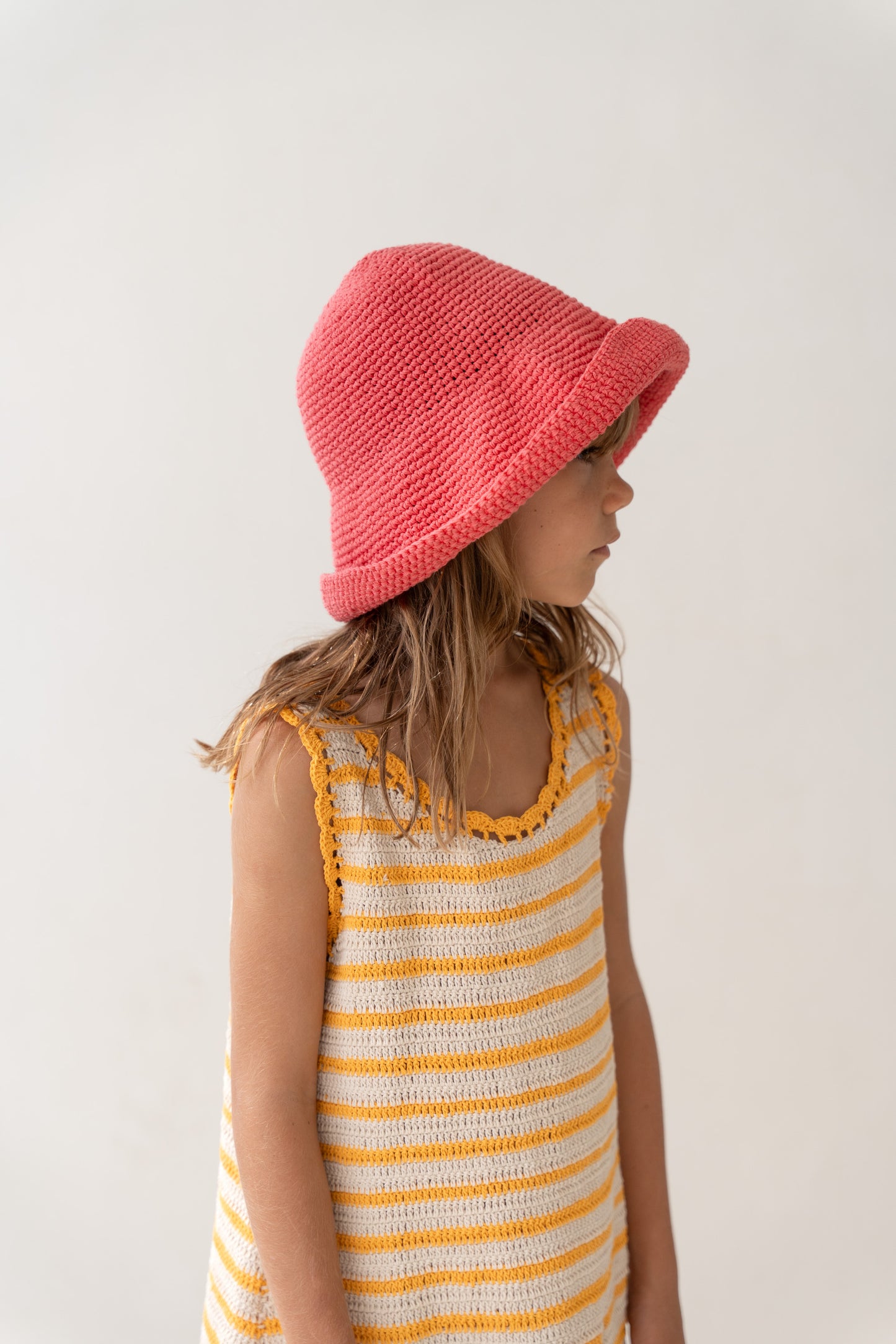 Illoura The Label Crochet Hat Hibiscus