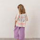Illoura The Label Live Like Flowers Tee Stone