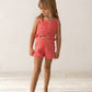 Illoura The Label Crochet Shorts Hibiscus