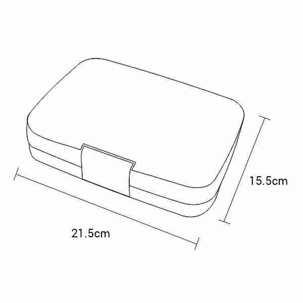 Yumbox 6 Compartment Original Haze Grey Paris