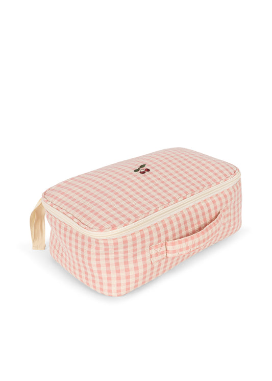 Konges Sløjd Baby Doll Nursery Suitcase Pink Check