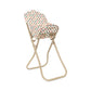 Konges Sløjd Doll High Chair Coeur Coloré
