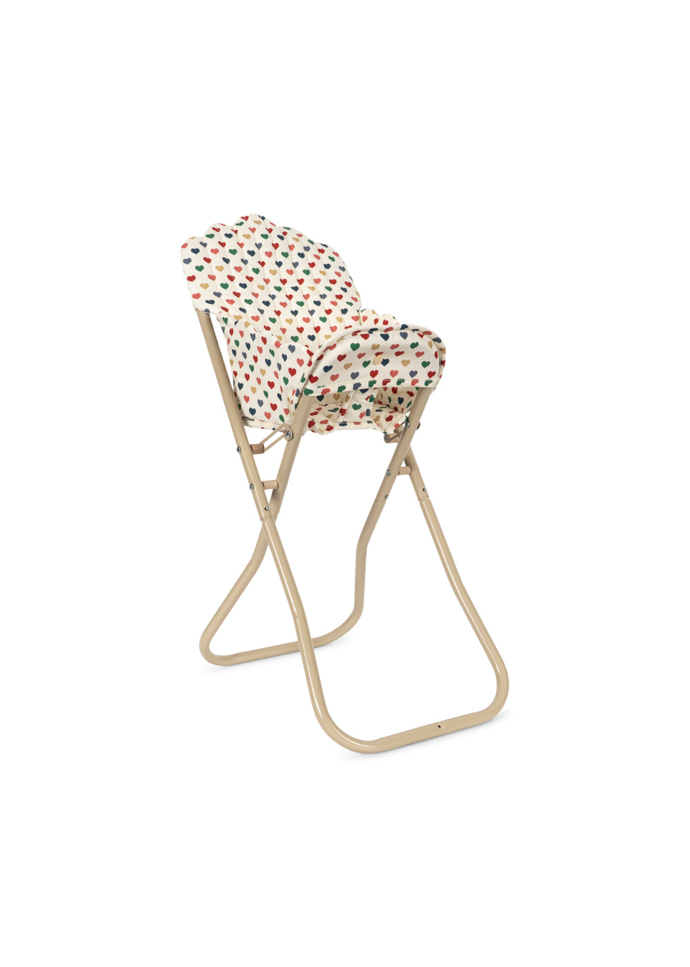 Konges Sløjd Doll High Chair Coeur Coloré