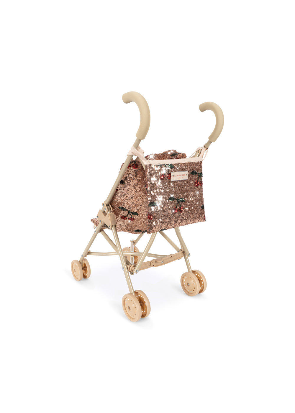 Konges Sløjd Sparkly Doll Stroller Cherry Sequin
