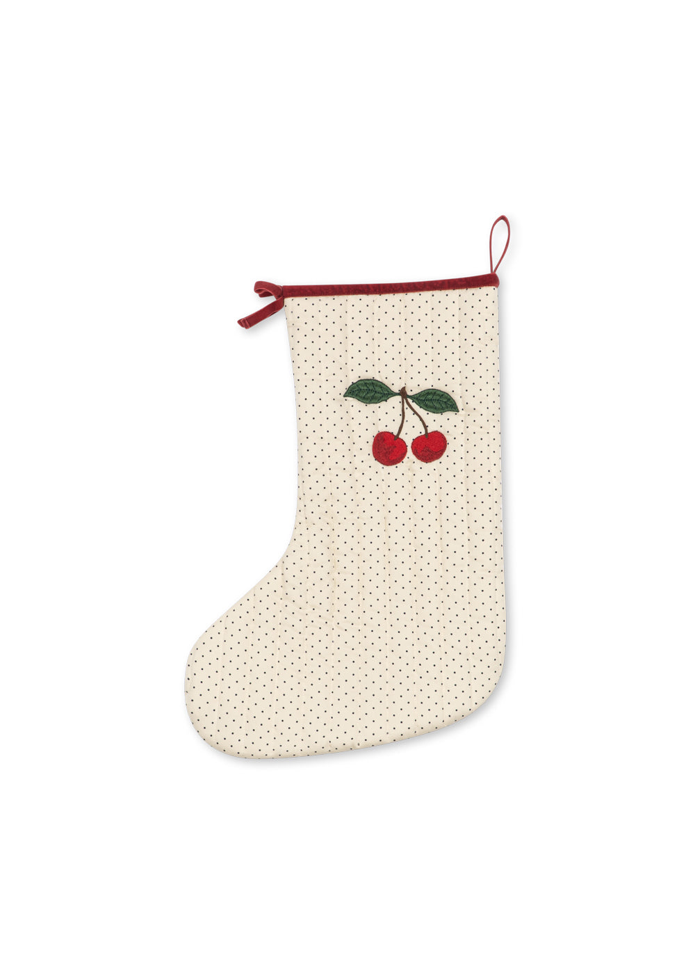 Konges Sløjd Christmas Stocking Cherry